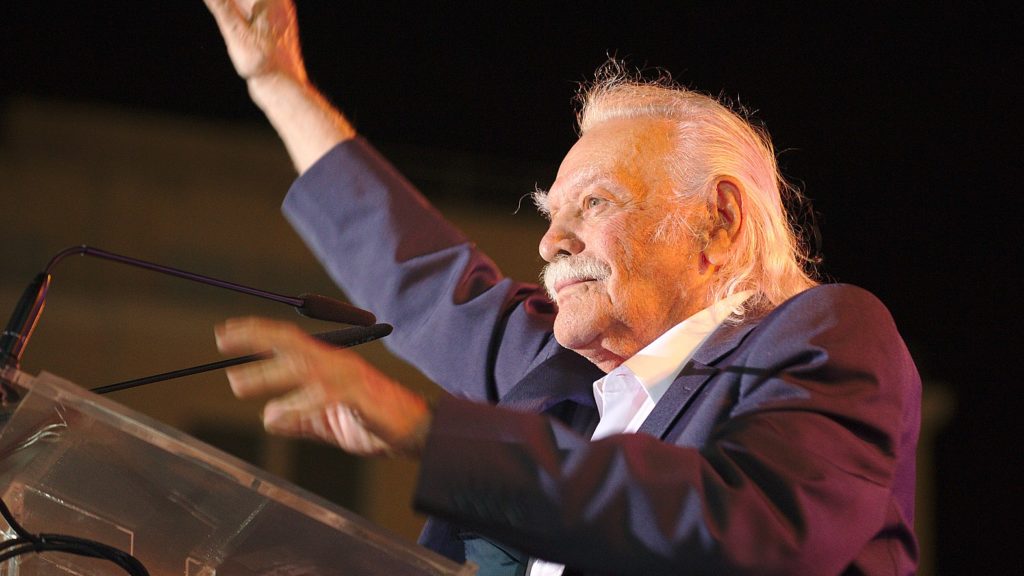 ο Μανώλης Γλέζος